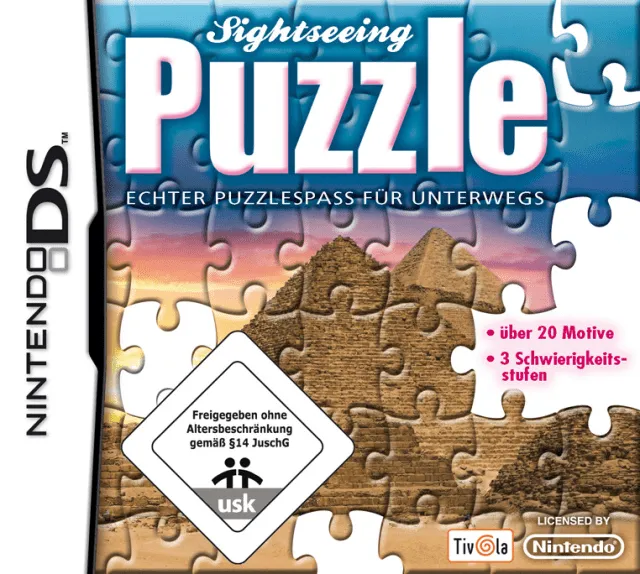 Sightseeing Puzzle - Echter Puzzlespass fuer Unterwegs (Europe) (En,Fr,De,Es,It)